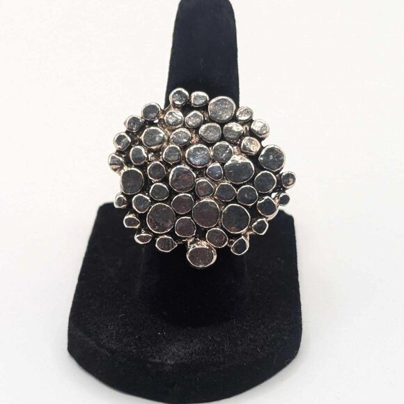 Adjustable Silver Lili la Pie Ring - Picture 1 of 8